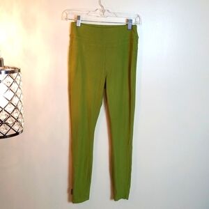 So ill  leggings green rayon polyester blend size s